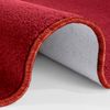 Kurzflor Teppich Nasty, rund - rot - 200 cm Durchmesser Bild 2