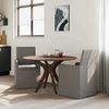 vidaXL Esszimmerstühle 2 pcs Hellgrau 57 x 67 x 95 cm Leinen 42017901 Bild 3