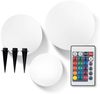 EASYmaxx Solar-Dekokugel mit Farbwechsel - 3er-Set Bild 2