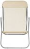 vidaXL Strandstühle 2 Stk. Creme Textilene & Pulverbeschichteter Stahl 360192 Bild 4