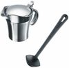 WESTMARK Sauciere Soßen-Set, 2tlg, 1 Thermo-Sauciere mit Klappdeckel, 0,5 l + 1 Soßenke, ABS, PP, Edelstahl, PA Bild 2