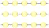 Orno Lichterkette 15 x 1W 15 x 60lm 2500K 10 5 m Bild 1
