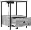 vidaXL Nachttisch 2 pcs Graues Sonoma 42 x 41 x 56 cm Holzwerkstoff 859437 Bild 5