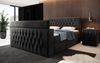 Boxspringbett Velano mit TV Lift und Stauraum 180x200 Schwarz H4 (100kg+) Bild 2