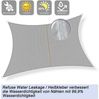 LuxusKollektion Sonnensegel Sonnensegel Rechteckig Wasserdicht UV Schutz Garten 3x4.5 Grau Bild 4