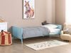 Bett mit Lattenrost BONNAC 90 x 200 cm Holz Hellblau Bild 3