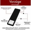 kalb LED Unterbauleuchte LED Unterbauleuchte Solid2, SET schwarz, mech. Schalter, 3W, 4er Set neutralweiß, warmweiß/neutralweiß Bild 3