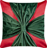 Dekokissen 2er Set MARSHMALLOW Samtstoff 45 x 45 cm Rot Weihnachtsmotiv Bild 4