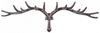 Esschert Design Hirschgeweih Wandhaken Haken Garderobe Gusseisen braun Landhaus Bild 2