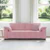 vidaXL 3-Sitzer-Sofa Rosa 220x77x82 cm Samt 4105280 Bild 3