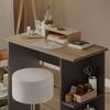 Schreibtisch Simple Anthrazit/Artisan 80 x 40 cm Vicco Bild 4