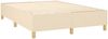 vidaXL Boxspringbettgestell Creme 140x200 cm Stoff 3120966 Bild 4