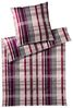 JOOP! Bettwäsche JOOP! Comfort Satin Bettwäsche 4098-1 Checks Rose kariert 135x200, 2 teilig Bild 3