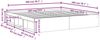 vidaXL Bettgestell Schwarz 200x200 cm 3203888 Bild 4