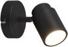 LED Wandstrahler Badezimmerlampe Schwarz, Breite 10,5cm Bild 2