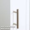 Floordirekt Badkommode Badezimmerschrank Wisconsin mit praktischer Klopapierhalterung, Stilvolle Ordnung für Ihr Badezimmer Bild 3