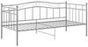 vidaXL Schlafsofa Bettgestell Grau Metall 90x200 cm [324781] Bild 3