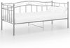 vidaXL Schlafsofa Bettgestell Grau Metall 90x200 cm [324781] Bild 2
