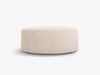 Micadoni Pouf Dia 90cm Boucle Rolf Helles Beige Bild 3