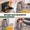 eluno Biomülleimer 6L mit Geruchsfilter, zum Hängen, Stellen oder Kleben, Komposteimer, 3 Montagearten Bild 3