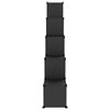 vidaXL Regalsystem mit 15 Würfeln und Türen Schwarz PP 340554 Bild 5