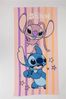Disney Lilo & Stitch Strandtuch 70 × 140 cm leicht und schnelltrocknend Bild 2
