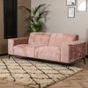 Bronx71 Design Sofa Vegas 2,5-Sitzer Chenille rosa Bild 5