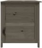 vidaXL Outdoor-Kissenbox Anthrazit 150x50x56 cm Massivholz Tanne 152172 Bild 5