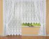 Weckbrodt Gardine Siena (1 St), Kräuselband, halbtransparent, Polyester, Jacquard, strukturiert, Allover,Floral,halbtransparent, Bordüre, Store Bild 2