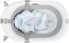 Kikkaboo Baby Badekissen Nubo Wannenauflage Badehilfe Kunststoff-Clips ab Geburt türkis Bild 3