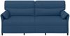 vidaXL Sofa 100% Polyester, Metallrahmen, MDF, Sperrholz 42033919 Bild 3