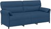 vidaXL Sofa 100% Polyester, Metallrahmen, MDF, Sperrholz 42033919 Bild 2