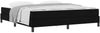vidaXL Boxspringbett mit Matratze Schwarz 180 x 200 cm Stoff 3398509 Bild 2