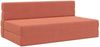 vidaXL Klappsofa Bett Rot-Orange 152 x 86,5 x 60 cm Stoff 900135 Bild 2