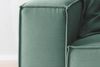 KAWOLA Sofa CARMO 3-Sitzer Feincord grün 68 x 118 x 306 cm Bild 4