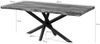 Baumtisch Sheesham 200x100x76 grau gebeizt / Mikado-Beine anthrazit matt FREEFORM 5 Bild 5