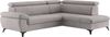 COTTA Ecksofa Hudson L-Form, B: 256 cm, mit Kopfteilverstellung, optional Bettfunktion & Bettkasten Bild 4