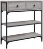 vidaXL Konsolentisch Grau Sonoma 72,5x25x75 cm Holzwerkstoff 834188 Bild 2