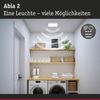 LED Panel Abia 2 White Select Dämmerungsgesteuerter Bewegungsmelder (HF) eckig 300x300mm 14W 900lm 2700 - 4000K Weiß Bild 2