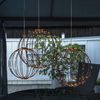 STAR TRADING LED Kugelleuchte LED Drahtkugel Leuchtkugel 30cm faltbar 96LED 8Funkt. Für Innen Außen, LED Classic, warmweiß (2100K bis 3000K) Bild 2