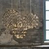 STAR TRADING LED Kugelleuchte LED Drahtkugel Leuchtkugel 30cm faltbar 96LED 8Funkt. Für Innen Außen, LED Classic, warmweiß (2100K bis 3000K) Bild 3