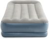 Intex 'DuraBeam Mid-Rise' Luftbett mit eingebauter, elektrischer Pumpe, PVC grau / hellgrau, 99x191 cm Bild 2
