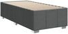 vidaXL Boxspringbett mit Matratze Dunkelgrau 90x190 cm Stoff 3285436 Bild 5