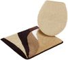 OTTO home Badematte Magnus, Badvorleger, Badezimmer Teppich, Höhe 20 mm, rutschhemmend beschichtet, schnell trocknend, strapazierfähig, Polyacryl, rechteckig, 2-tlg. Hänge-WC Set, mehrfarbig, Badteppich, Badematten auch als 2 teiliges Set & rund Bild 5