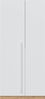 Kleiderschrank >NOA< in Nodi-Eiche/Artik-Weiß - 90x200x52 (BxHxT) Bild 2