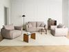 Sofa Set 5-Sitzer KUNES Stoff Taupe Bild 3