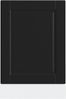 vidaXL Geschirrspülerblende Porto Schwarz 45x1,5x57 cm Holzwerkstoff 854128 Bild 4