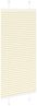 vidaXL Plissee Creme 55x100 cm Stoffbreite 54,4 cm Polyester 4015270 Bild 4