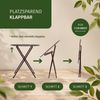Moritz Bistroset 3-teilig klappbar Antik Braun Metall Vintage Garten Terrasse Balkon Bild 5