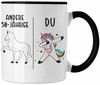 Trendation Tasse Trendation - 50. Geburtstag Frauen Tasse Einhorn Geschenk Geschenkidee Bild 1